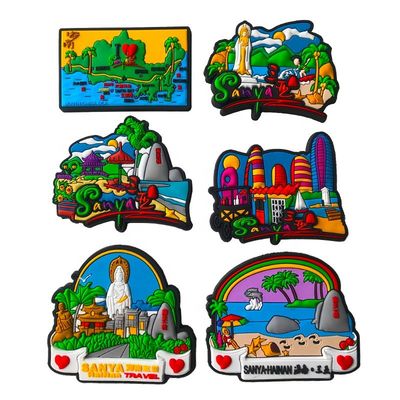 Custom Pvc Rubber Personalized Refrigerator Magnets Fridge Decoration