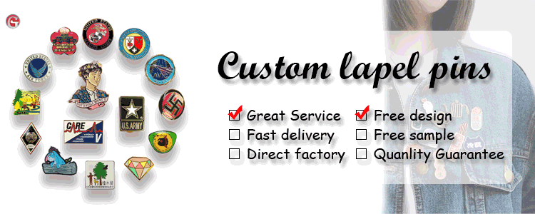 GIF Lapel pins GIF Lapel pins