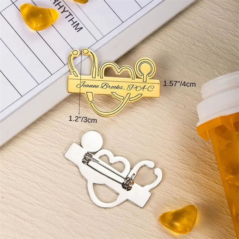 Custom Wholesale Metal Name Tags