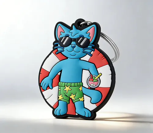 Custom PVC Keychains Manufacturer | OEM Soft Rubber Keychain Factory