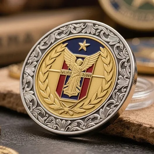 Custom Engraved Challenge Coins | Premium Craft Metal Challenge Coin Factory