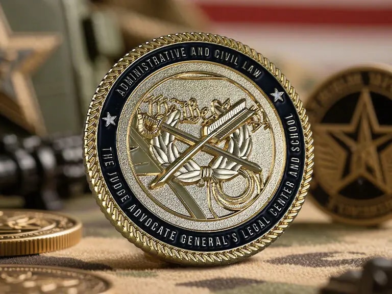 Custom Engraved Challenge Coins | Premium Craft Metal Challenge Coin Factory