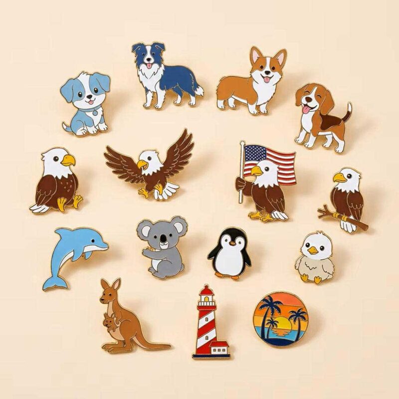 custom hard enamel pins