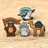 enamel animal pin