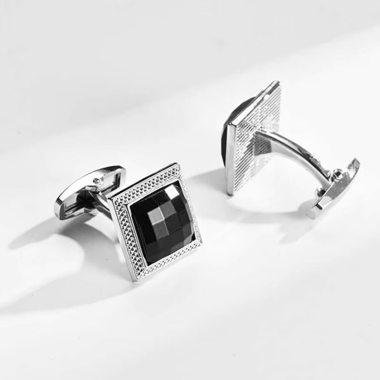 personalised solid silver cufflinks