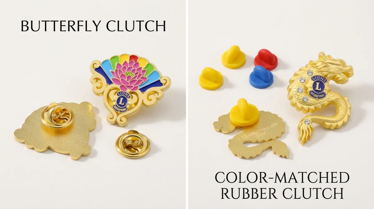 pin attachment butterfly vs rubber pin attachment butterfly vs rubber